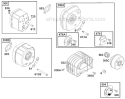 Part Location Diagram of 231989 Briggs and Stratton Adapter-muffler